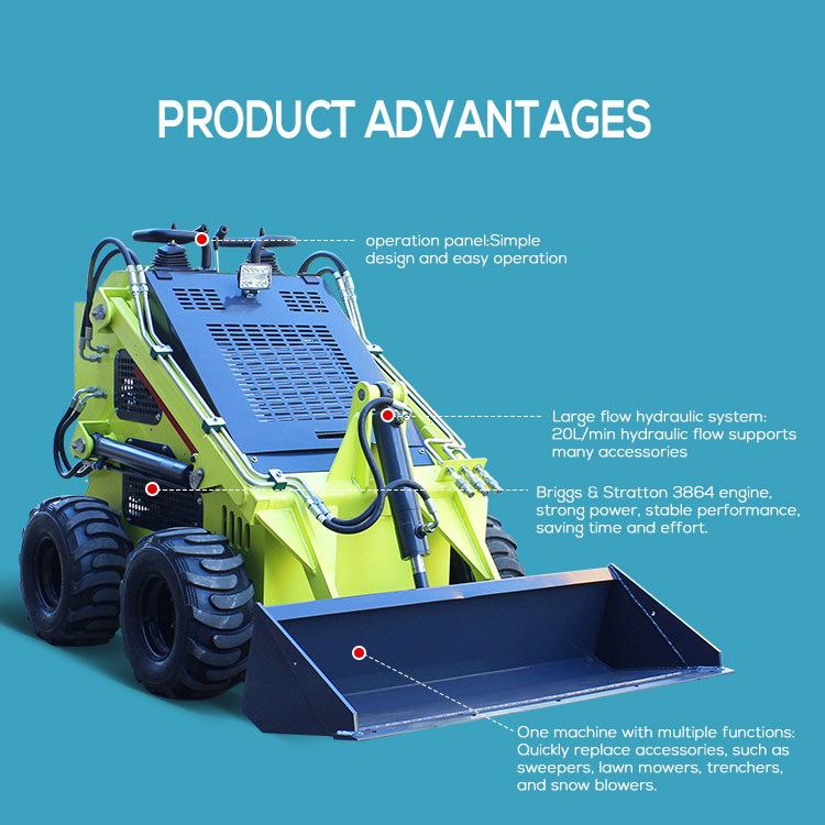 Working Speed 0-6km/h Wheel Loader for Versatile Applications in Different Environments