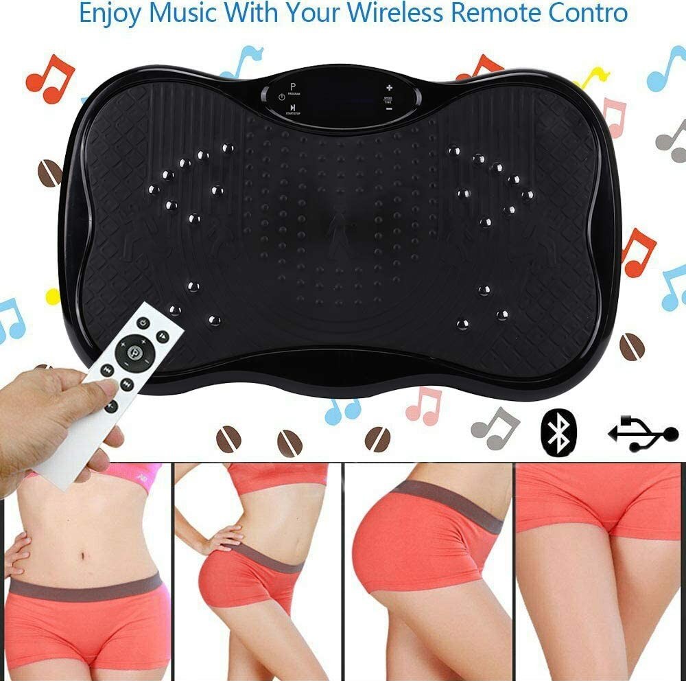 Body Building Waver Vibration Plate Slimming Fitness Platform 99 Levels 200W