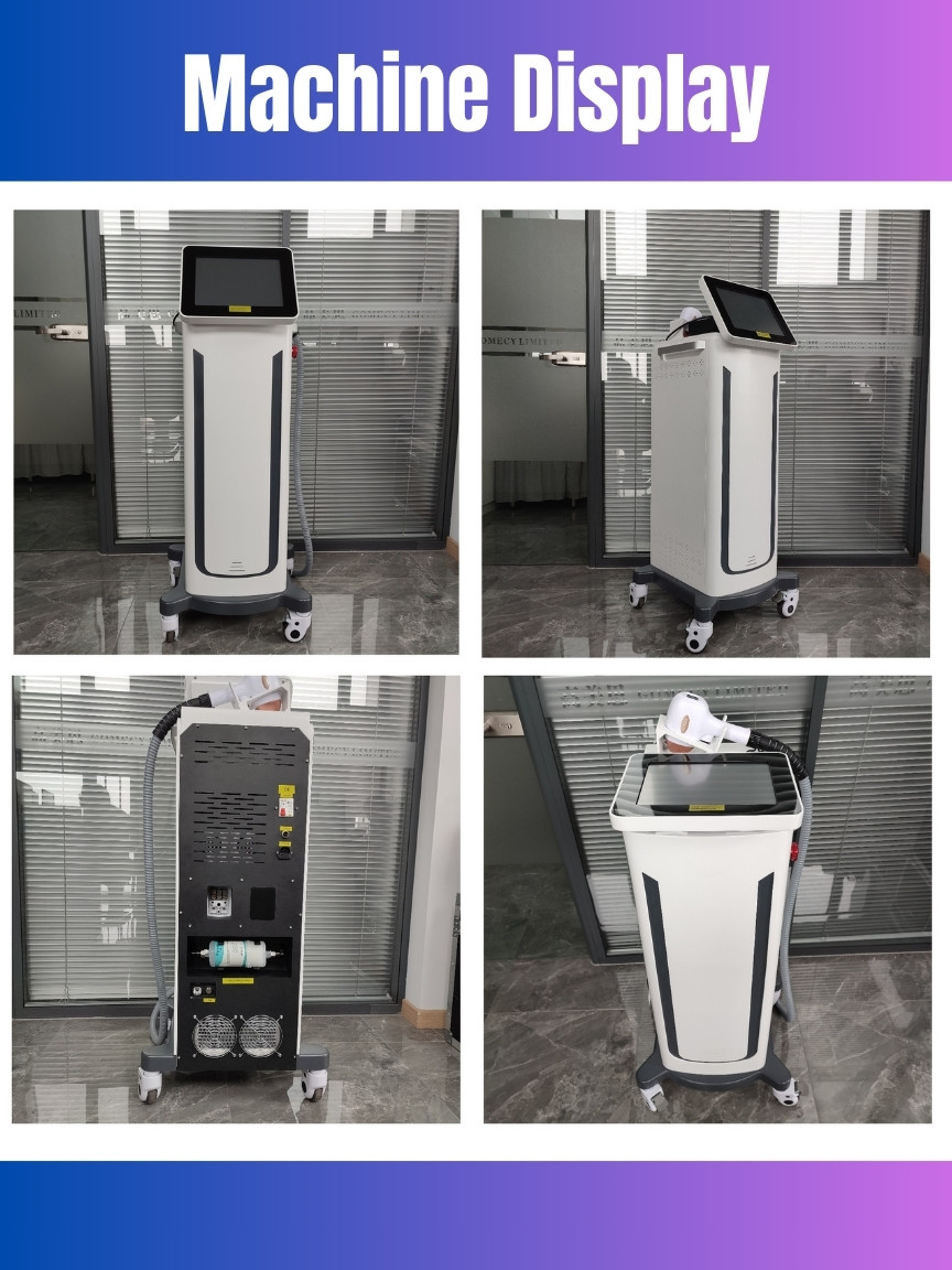 808 Diode Laser Hair Removal Machine Facial Skin Rejuvenation 808 755 1064Nm Laser Diode 808 Nm