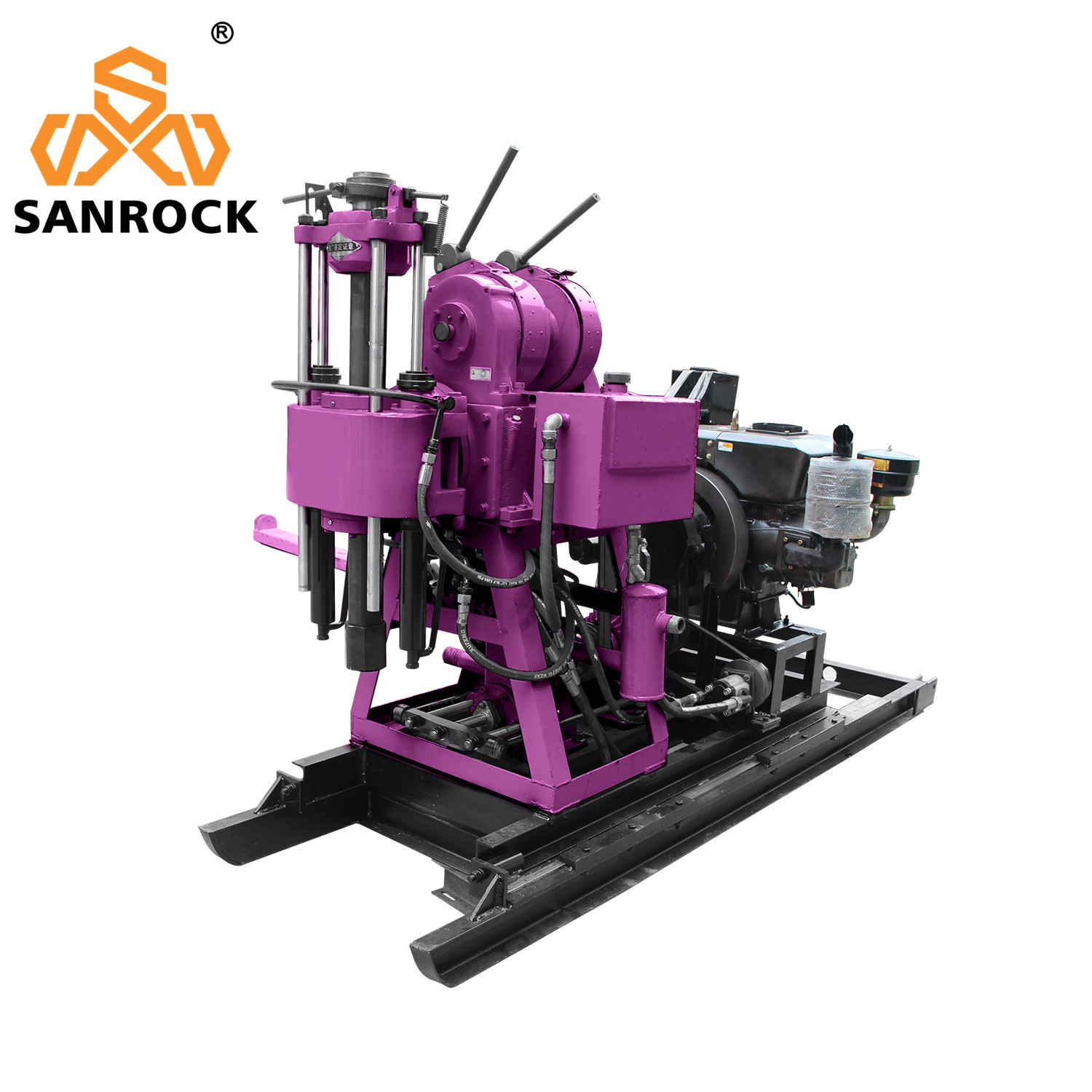 Geological Core Drilling Rig Equipment Hydraulic Exploration Core Drilling Rig For Sale
