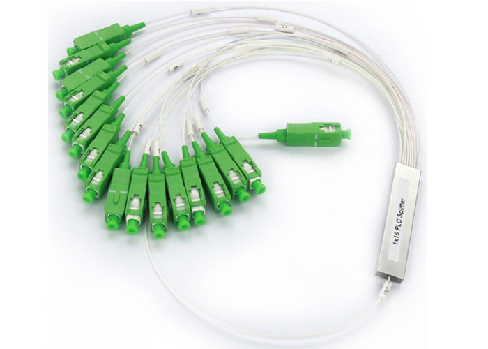 1x8 PLC Fiber Optical Splitter Outdoor Terminal Box in Abs Box Mini Steel Tube