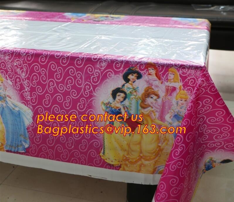 WHOLESALE DISPOSABLE PE PRINTED POLKA DOTS PARTY TABLE CLOTH, TABLE COVER,1PCS/BAG,600BAGS/CTN,SEASONAL PACKAGING TPU EV