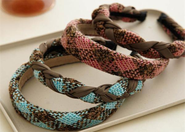 GLH017 Non-slip premium hair accessories knitted twist high cranial pressure
