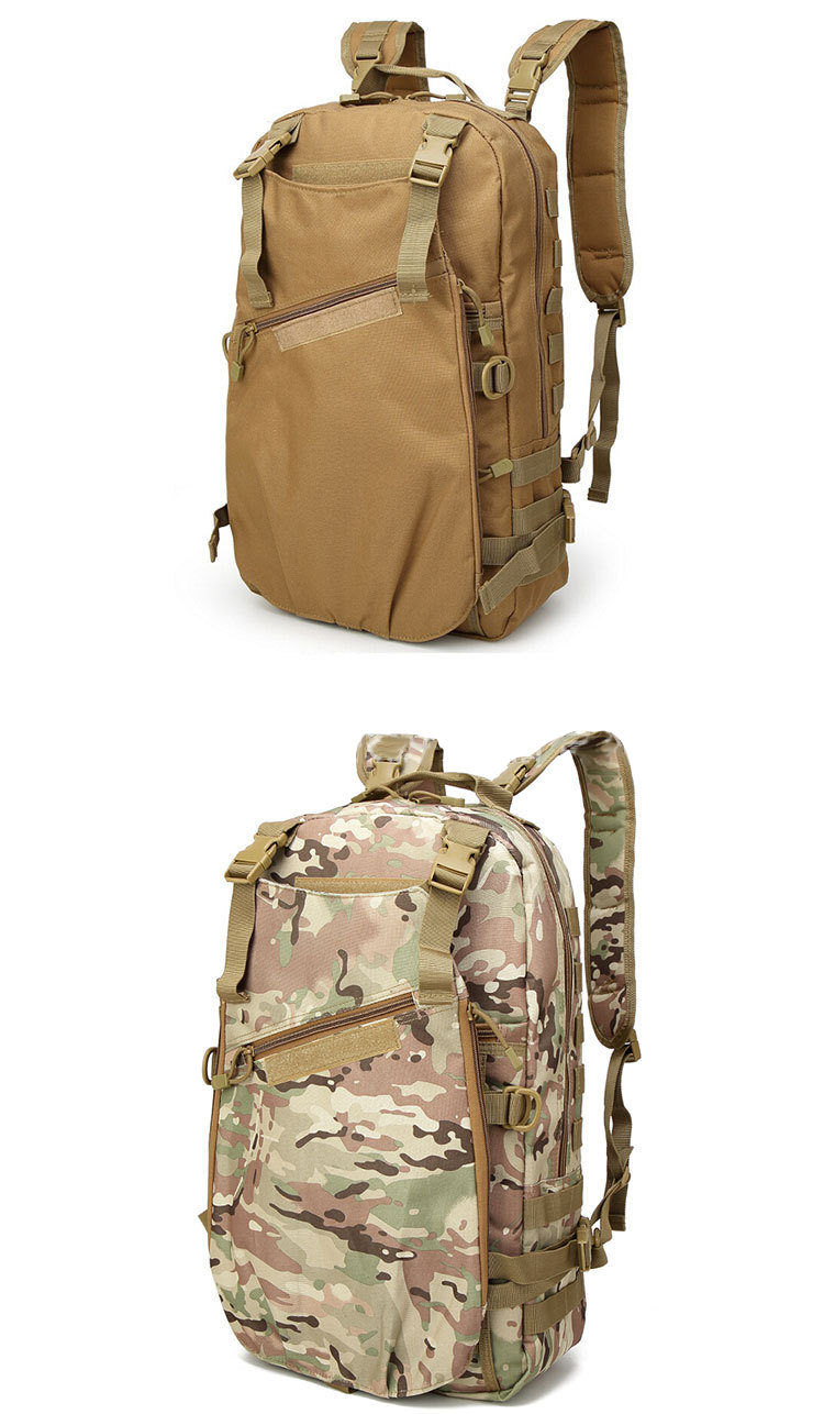 Travelling Camping Mountaineering Backpack with Two Compression Straps Made of Oxford