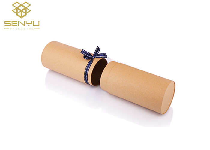 Personalized Round Tube Gift 600g Paperboard Packaging Box