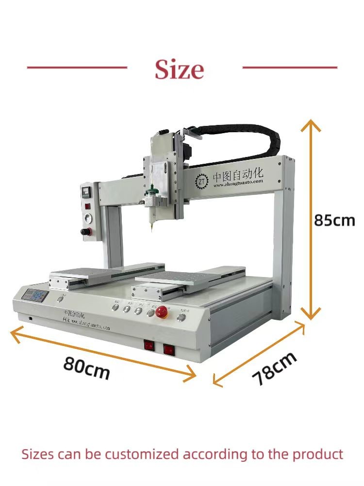 Dispenser Automatic Dispensing Machine Precision and Consistency Guaranteed for Dispening Area 500*300*300*100 mm