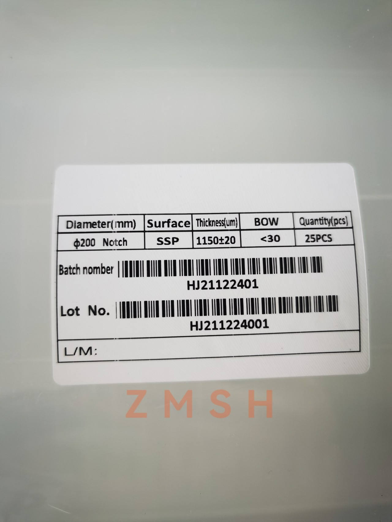 DSP 8inch 6inch Dia200mm monocrystalline Al2O3 Sapphire Substrate Prime Wafers sapphire wafers sapphire windows