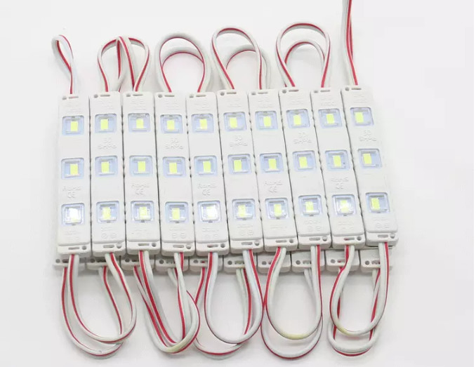  SMD2835 IP67 RGB LED Light Module 1.5W 150LM 12V DC Input Full Color Light Source Manufactures