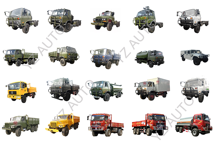 8X4 Dongfeng Heavy Truck 1-10T CNG Truck With Diesel Fuel And Automatic Transmission