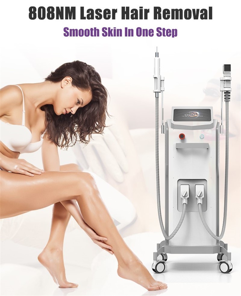 808 Nm Yag Laser Diode Hair Removal Machine 500w 1600w For Face And Body