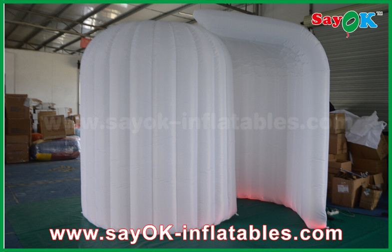 Photo Booth Decorations Inflatable Wedding Igloor Photo Booth Manufacturer With LED Light 3mLx2mWx2.3mH