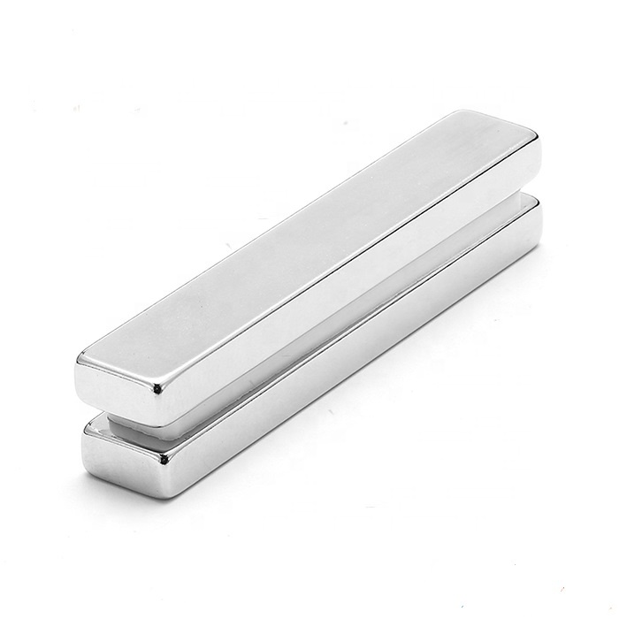 Grade N42 Powerful Neodymium Rare Earth Bar Magnet Manufacturing Method Sintered