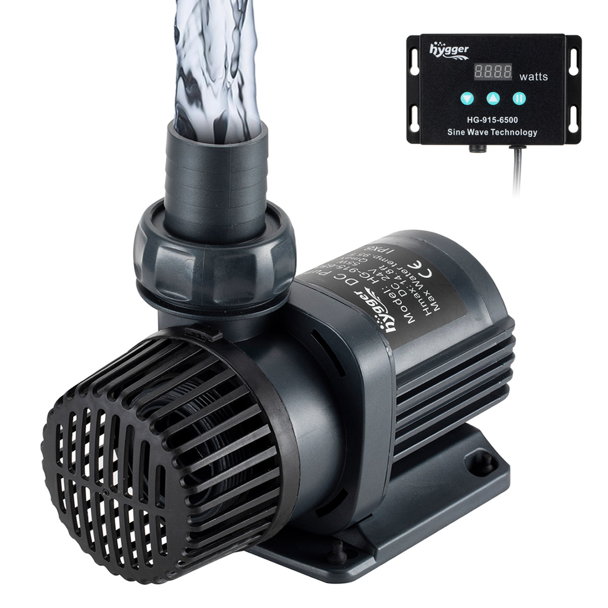 Plastic 24V DC Quiet Submersible Aquarium Pump