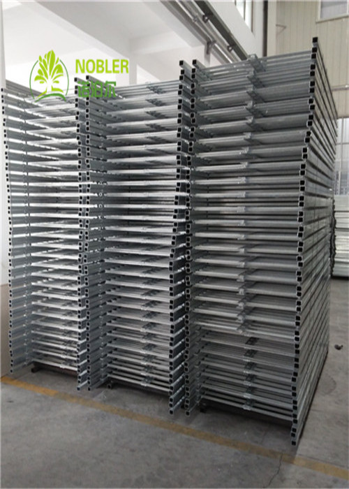Q235 Flower Plant Display Rack Danish Trolley Shelves