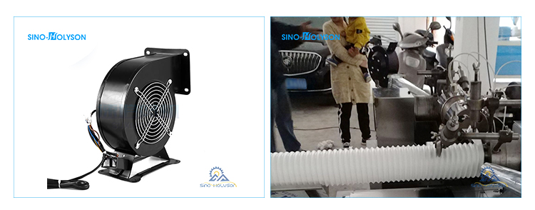 Post Tension Air Duct Corrugated Pipe Making Machine 380V 50HZ