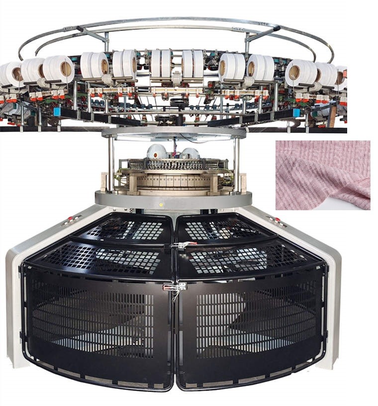3.5T Open Width Circular Knitting Machine Single Jersey 7.5KW For Sweater