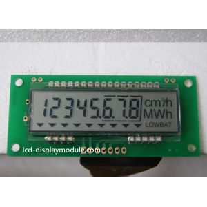 3 Lines Series Interface 8 Digit 7 Segment Display TN For Electricity Meter