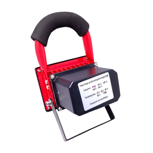 Portable & Rechargeable led Flood Light Recharge 5hours Working 10W Led Rechargeable Floodlight
