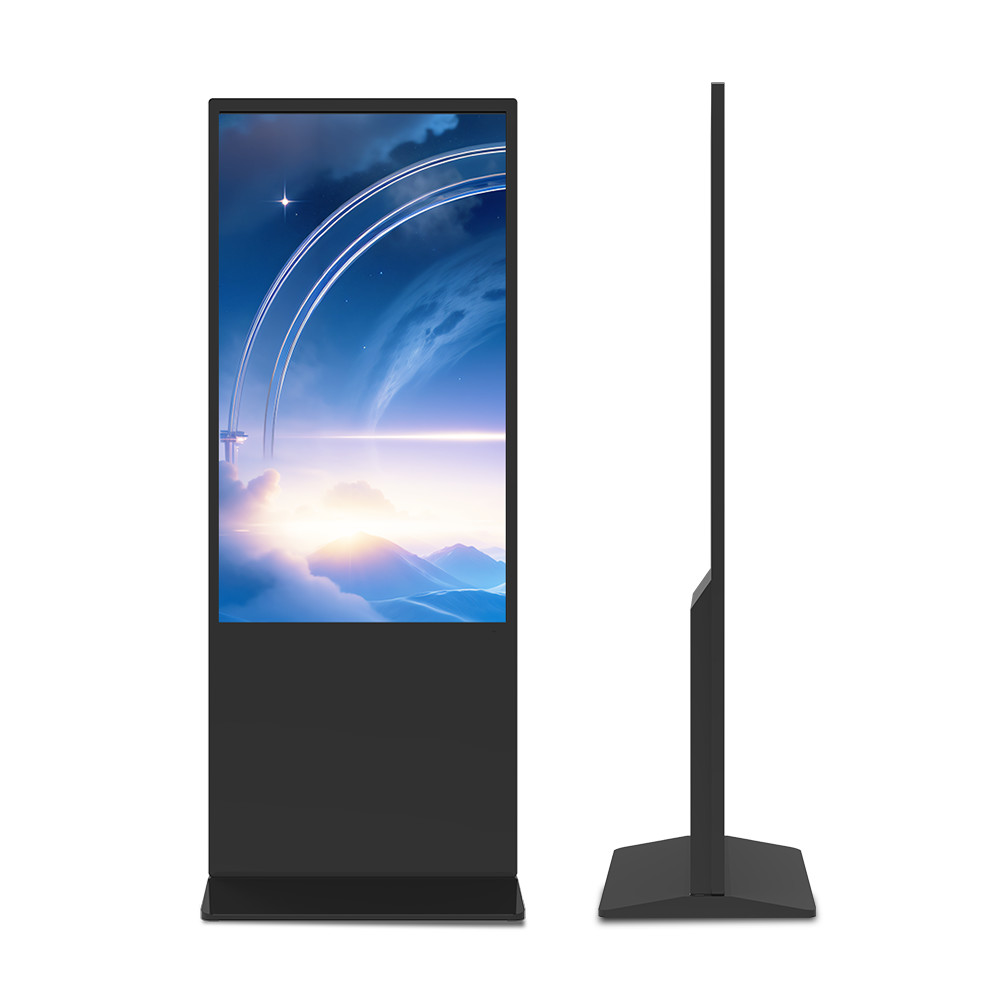Waterproof High Definition Outdoor Signage Display Android Exhibition Floor Standing