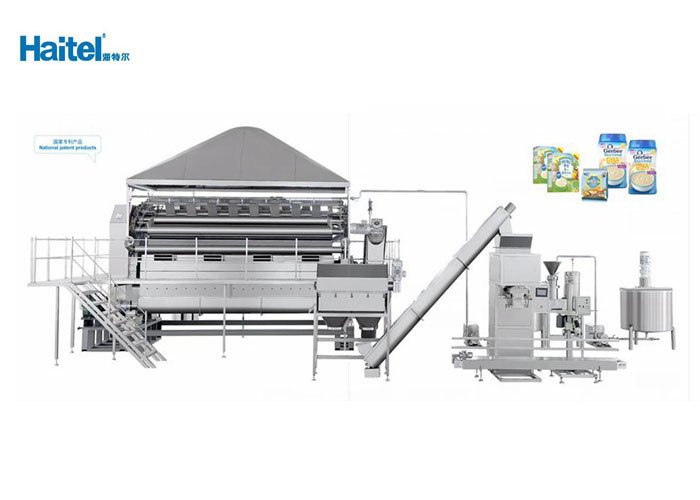 15kw Automatic Oat Flakes Processing Machine Cereal Production Line