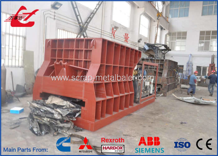 Automatic Scrap Metal Shear Box Mouth Cutting Machine 1400 Blade Length 10 Ton Capacity