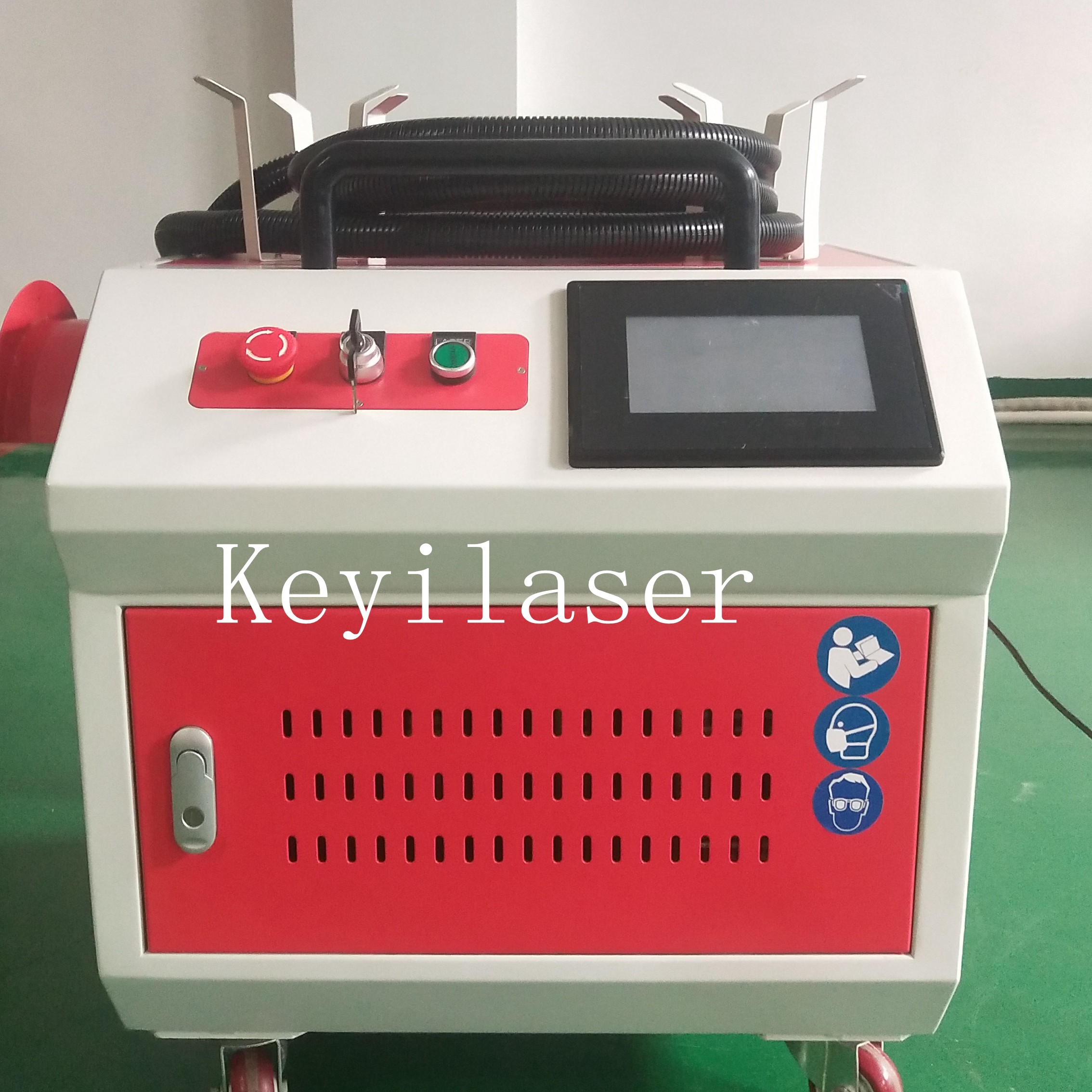 Non contact 100W 200W IPG Laser Cleaning Equipment