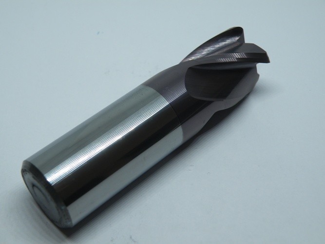 Solid Tungsten Carbide End Mill , Square End Mill With High Wear Resistance