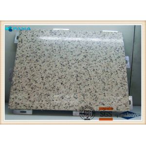 Natural Stone Grain Custom Aluminum Plate Aluminium Composite Sheet Rustproof