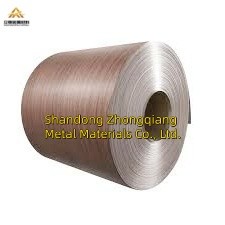 Coated Pre Finished Aluminium Coil Polyester PVDF Coating ASTM B209 Certification