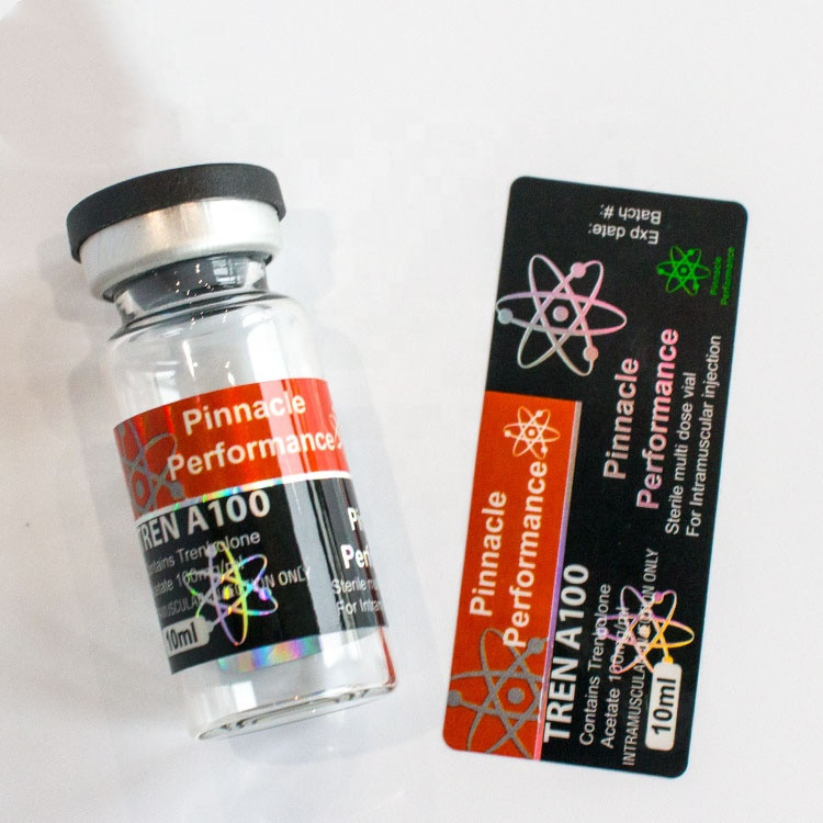 Offset Printing PET 10ml Pharmaceutical Glass Vial Labels