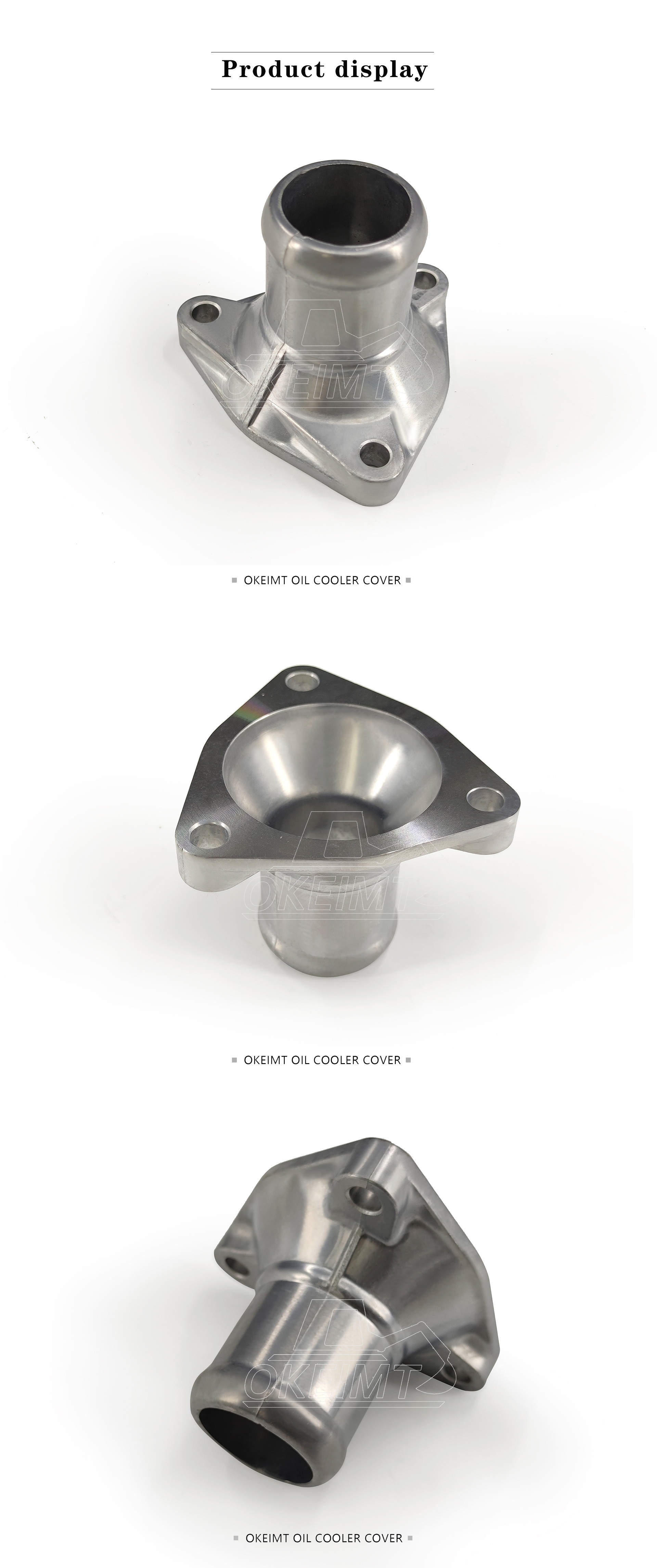 Engine Part VH163231911A Upper Thermostat Housing Cover for J05E SK200-8