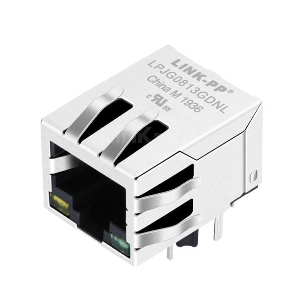 WE 7499111121 Compatible LINK-PP LPJG0813GDNL 100/1000 Base-T Tab Down Yellow