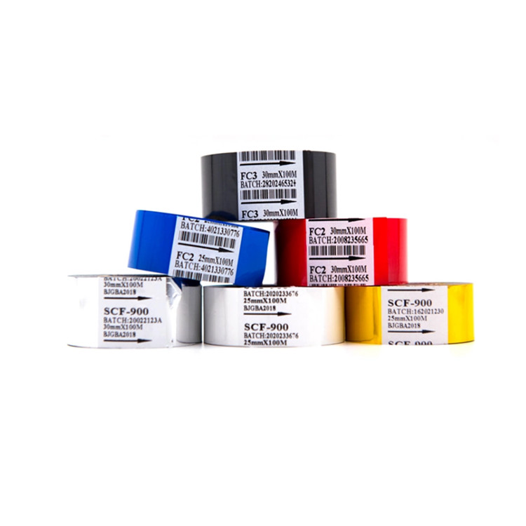 black hot stamping date coding foil for PVC,OPP,PET,PC,PP,Plastic