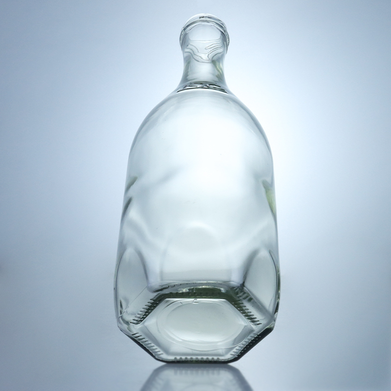 Brandy Whiskey Gin Rum Glass Bottle with Screw Top Industrial Beverage Sealing Type Cork