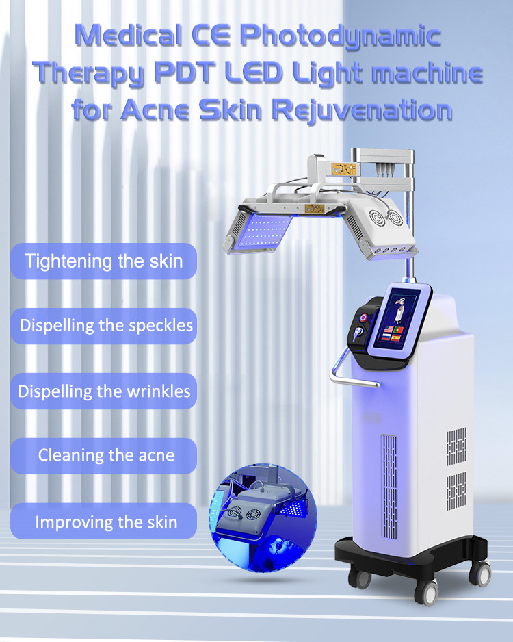 Professional LED Light Therapy PDT Machine For Acne Treatment Skin Care