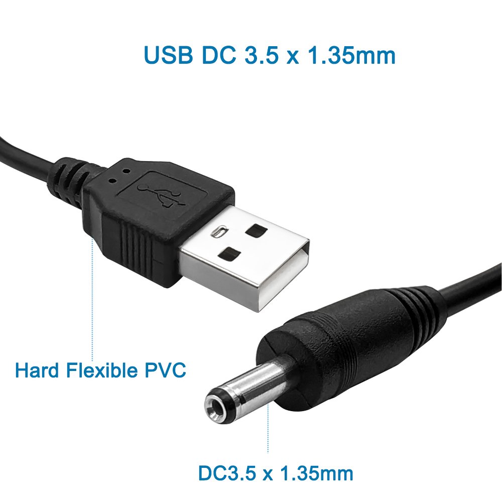 2464 20AWG 24V Power USB Cable To DC Extension Cable REACH Certified