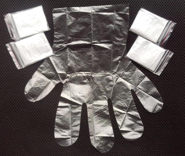 Multipurpose Individual Folded gloves foding gloves Pack Disposable Pe Gloves