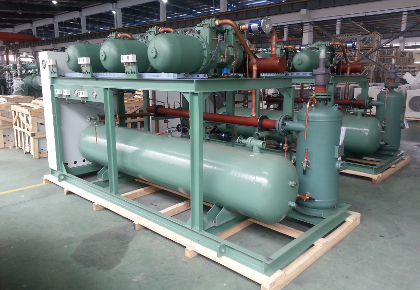 Refrigeration Cold Room Condenser With Multi Compressors