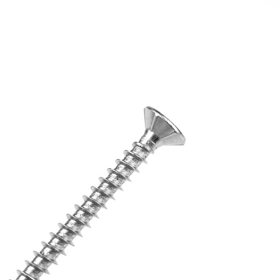 Metric ISO Standard Pozi Drive Flat Head Wood Screws for Wood Floor Installation