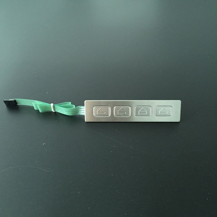 Shockproof Function Button On Keyboard 304 Stainless Steel Anti Drilling