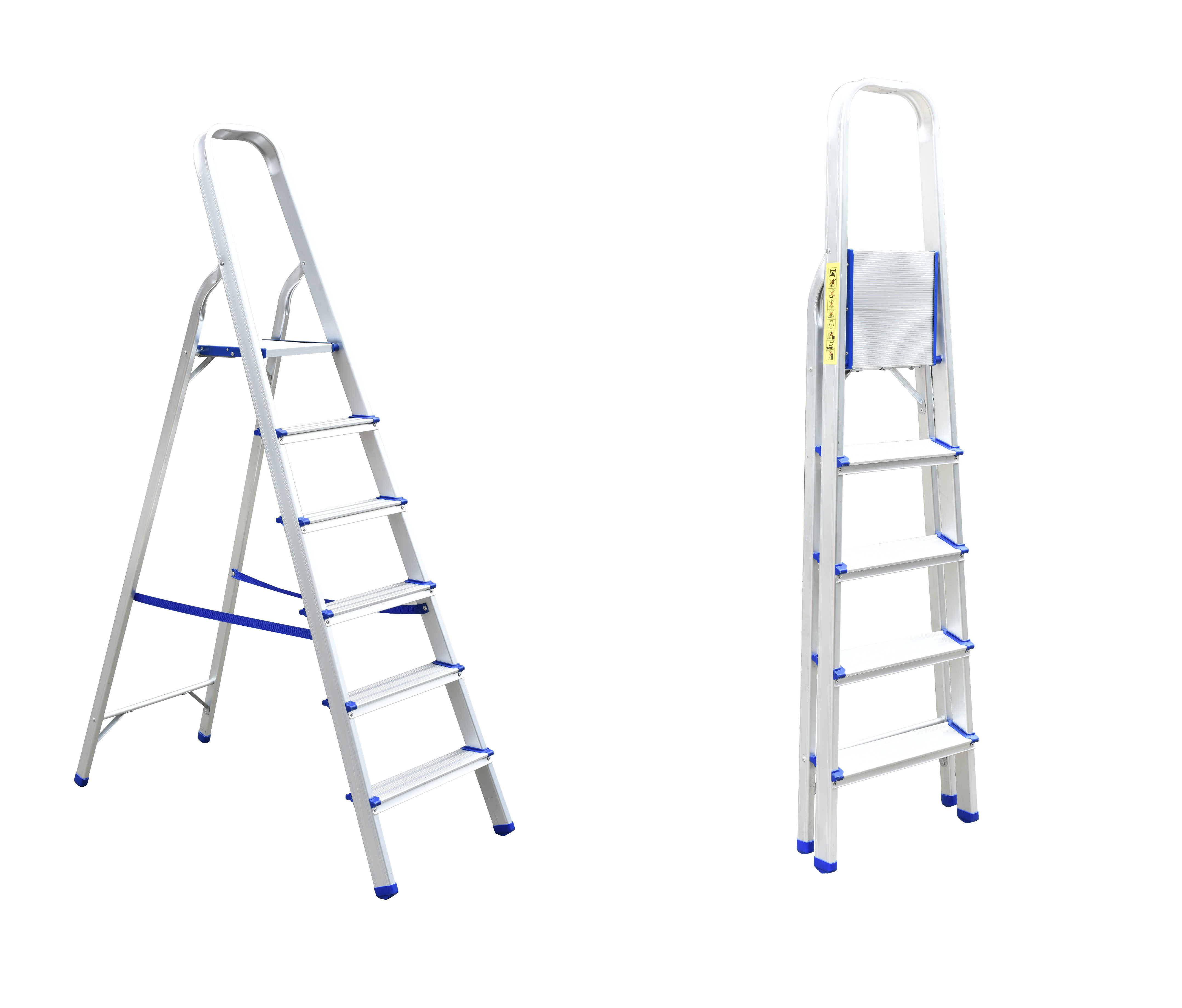 6 Steps Household Multi Purpose Foldable Aluminum Step Ladder