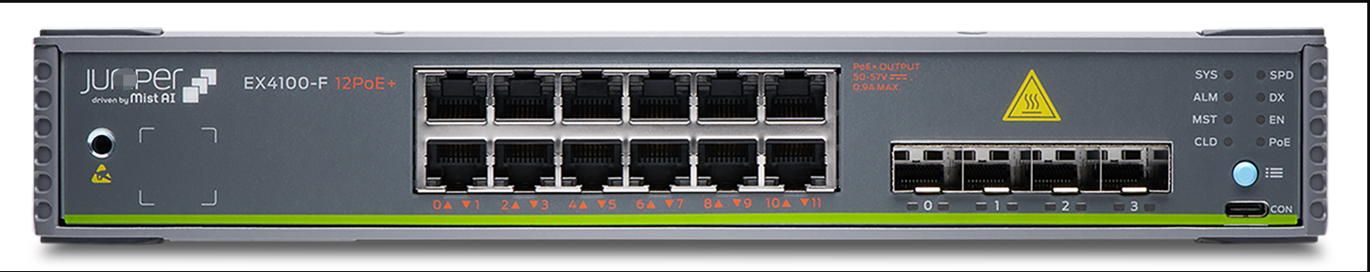 24/48 Ports Juniper Networks Switch EX4100-48T EX4100-48P EX4100-24T EX4100-24P