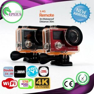  Geekam K8 4k Dual Screen Action Camera Remote Control Ultra Hd 4k With Panasonic 34110 Manufactures