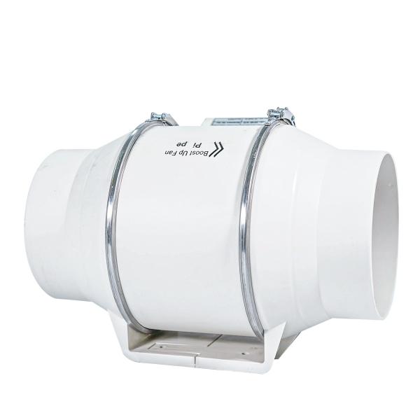 Plastic 220V 4/5/6inches 100/125/150/200mm Ducting Ventilation Mixed Flow