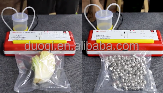 Desktop Manual Vacuum Sealer High Precision For Foods Vegetables And Liquids
