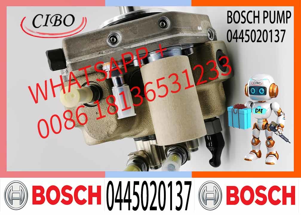 Diesel Engine Parts 5258264 High Pressure Fuel Injection Pump 0445020137 for CUMMINS ISDe ISBe 6.7L