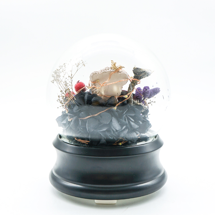 Beautiful Preserved Rose Glass Dome Gift For Valentine's Day / Anniversary