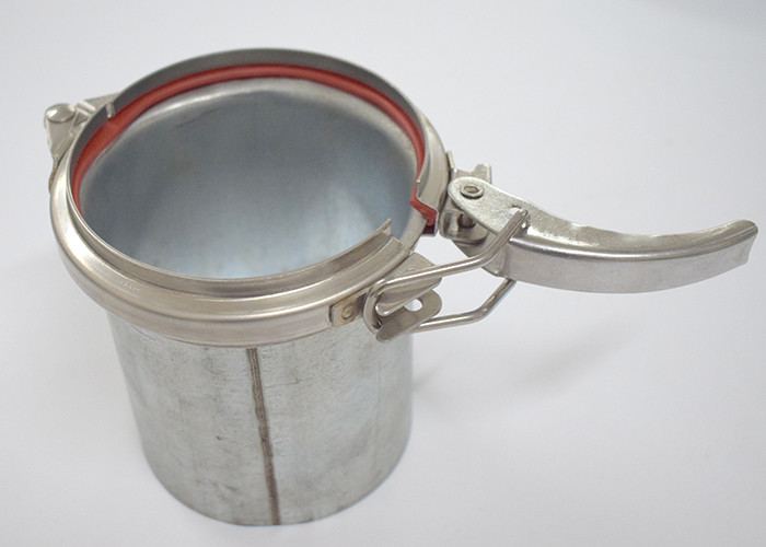 600mm Duct System 5.5mm Quick Release Hose Clamps With Sealing