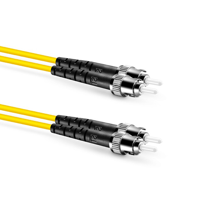 Simplex 3.0mm PVC LSZH OFNR ST - ST Singlemode Fiber Patch Cord