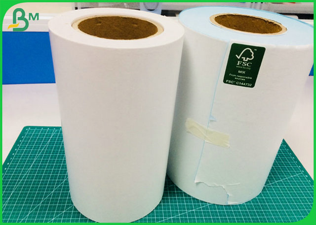 Waterproof Oilproof 140GSM Thermal Sticker Paper Roll For Printing 